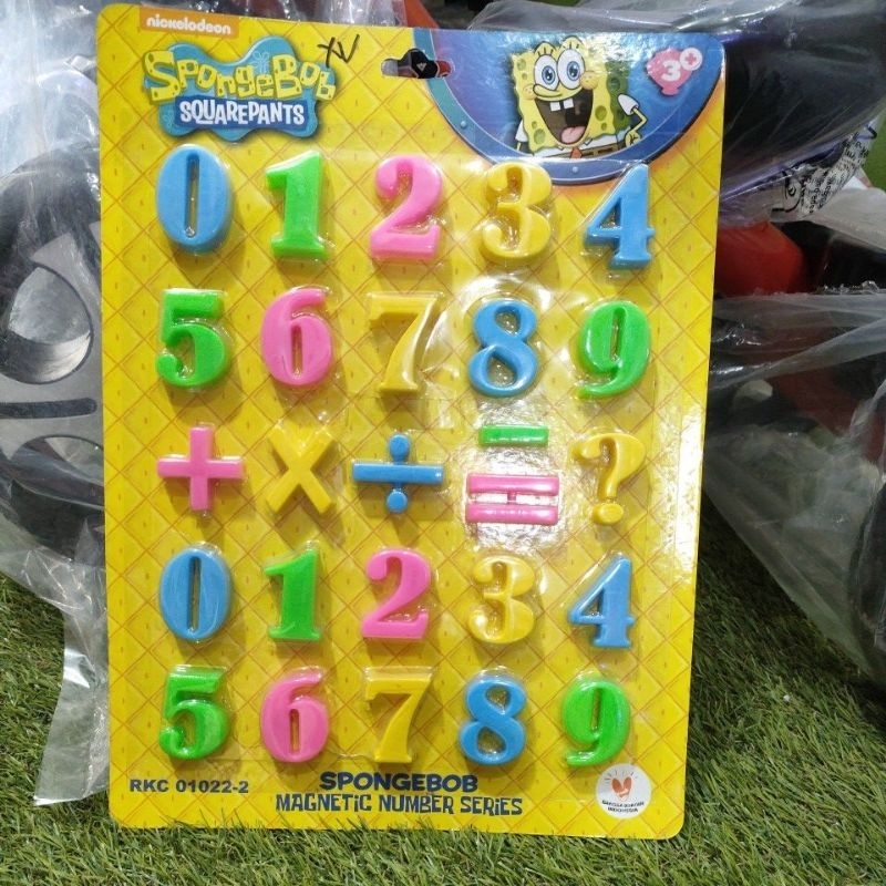 Angka Mainan Anak Angka Magnet