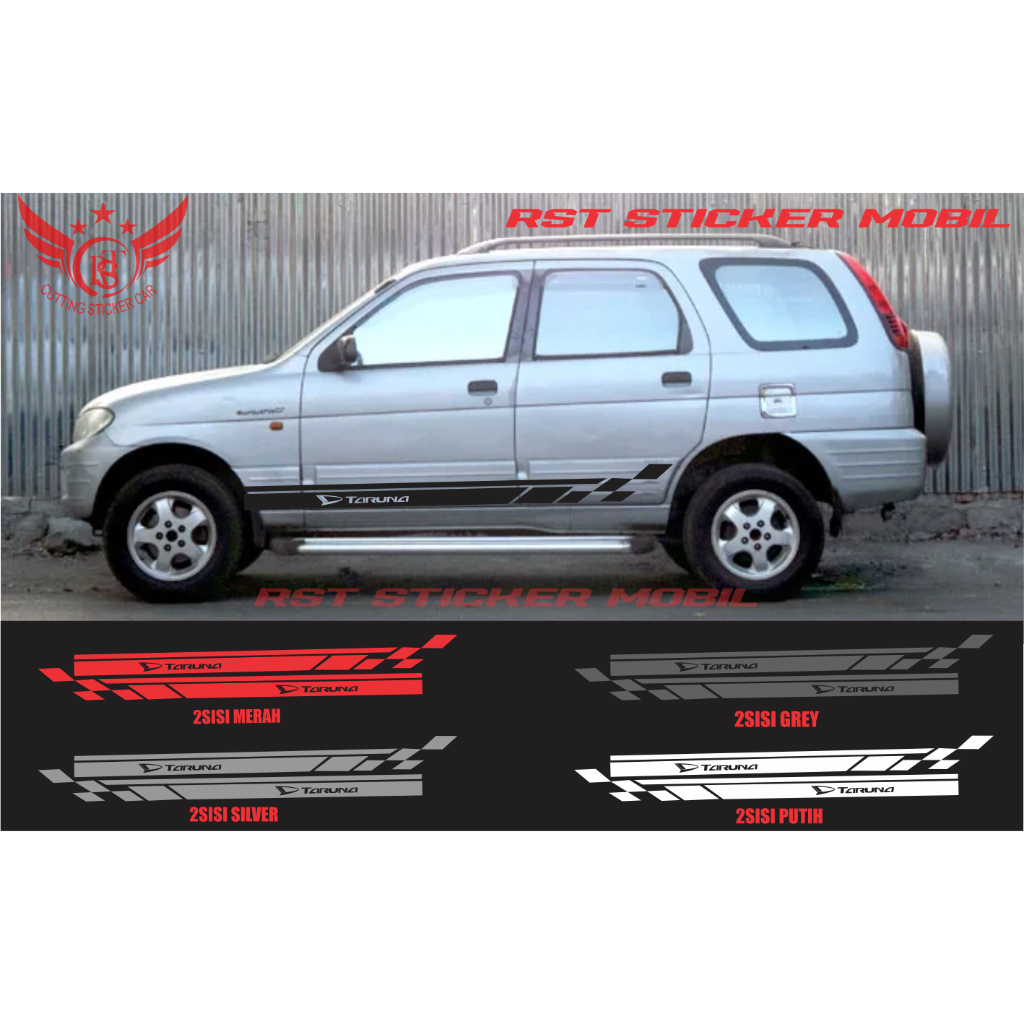 cutting sticker mobil taruna cutting sticker mobil daihatsu taruna terbaru