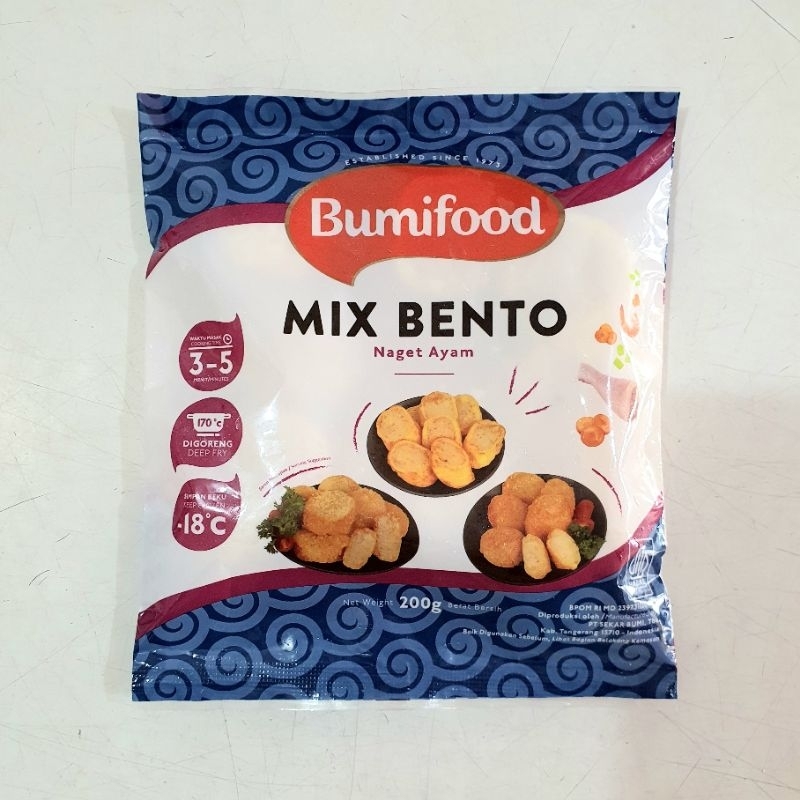 Bumifood Mix Bento Nugget Ayam 200g