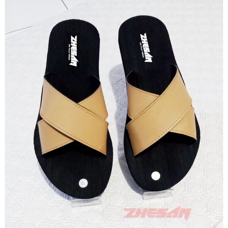 Sandal Wanita Terbaru Silang Kekinian Sendal Wanita Silang