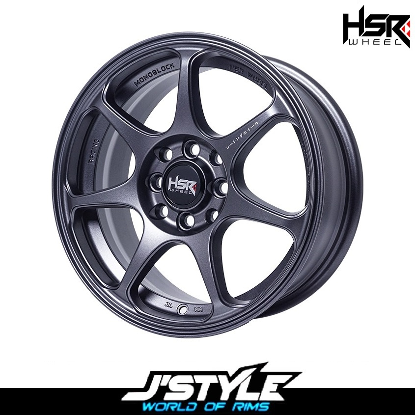 VELG HSR RING 15 GREY BRIO/AYLA/EVALIA/MIRAGE/CONFERO/KIJANG LGX/DLL HSR SEBUNSUTA