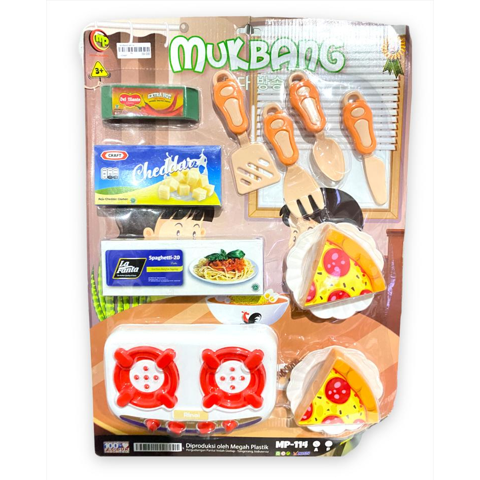 Mainan Anak Mukbang / Mainan Anak Masak dan Mukbang