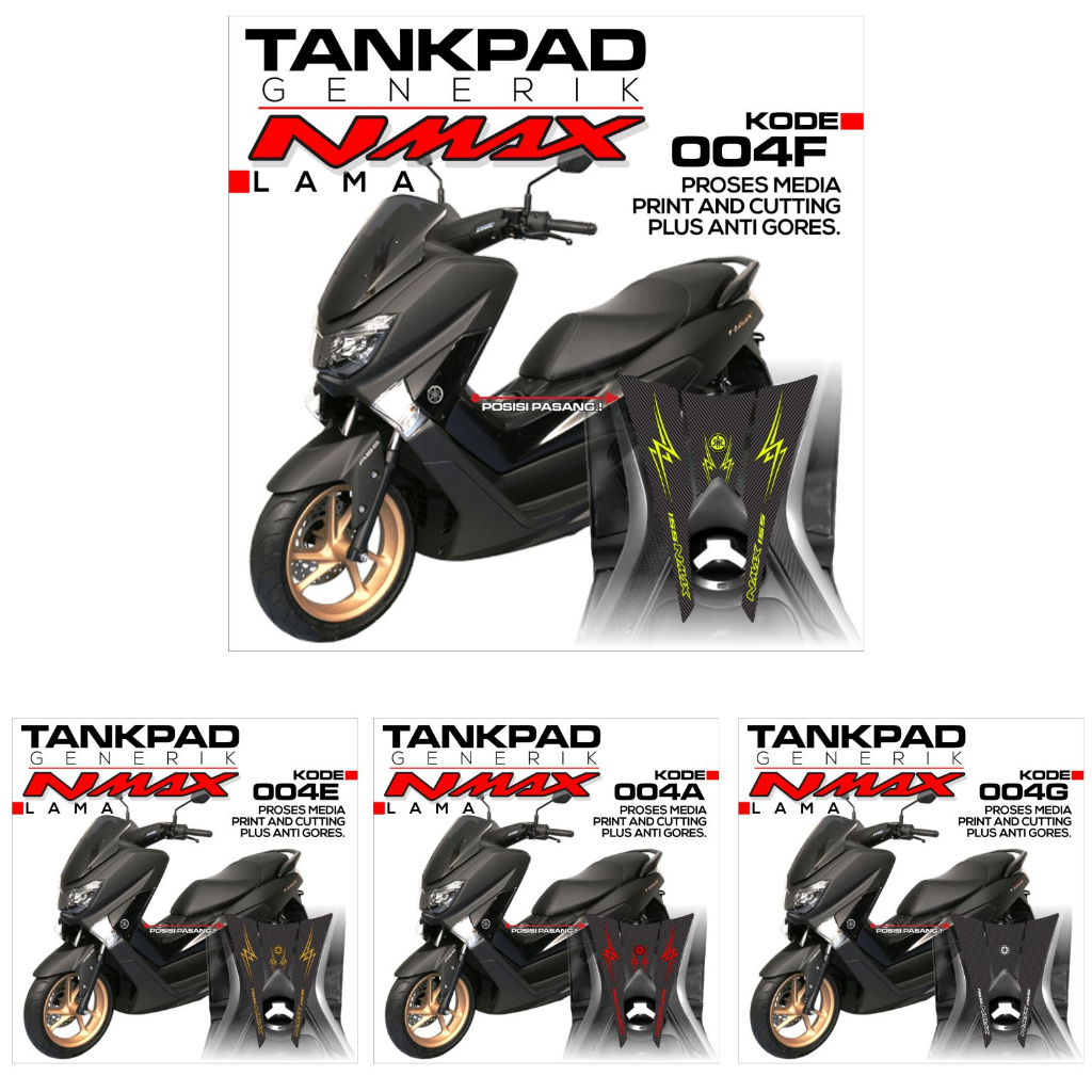 Striping Sticker Cutting Gold Nmax old 2015-2020