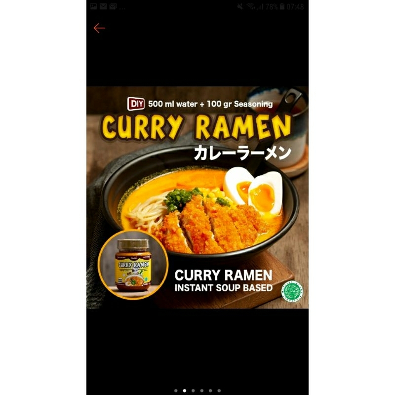

Bumbu masak instan Curry Ramen