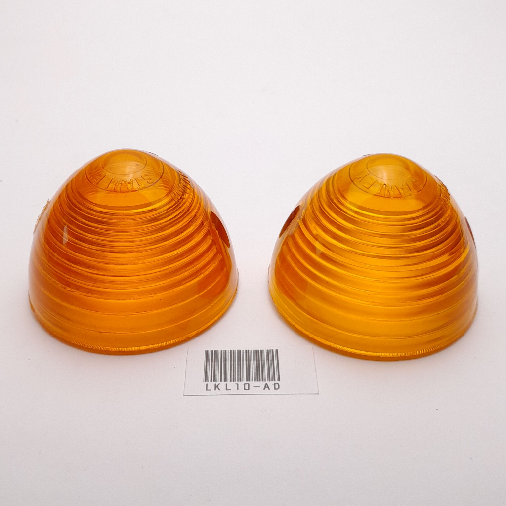 Honda C50 C65 C70 CL90 SS50 Z50 S90 Mika Lampu Sein Sen Orange 2 Buah