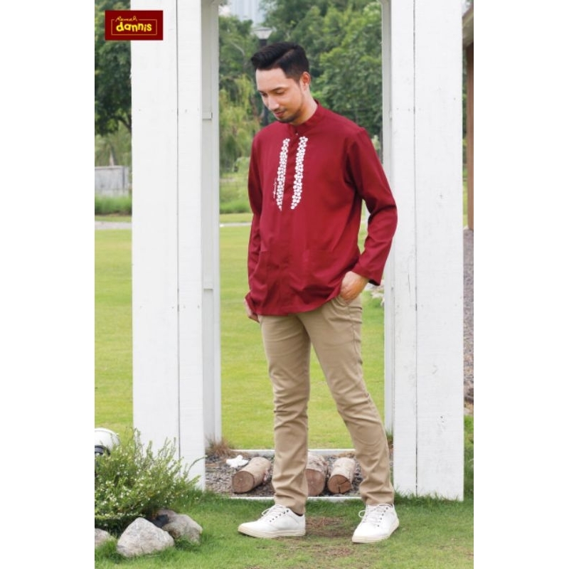 Baju Koko dannis dewasa terbaru 2023 size L // Koko dannis ukuran L terbaru