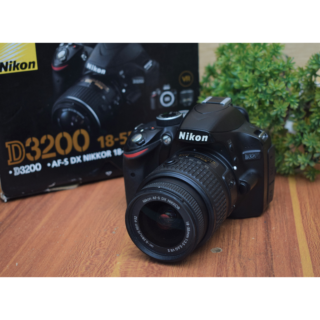 [ SECOND ] Kamera Nikon D3200 bekas FULLSET