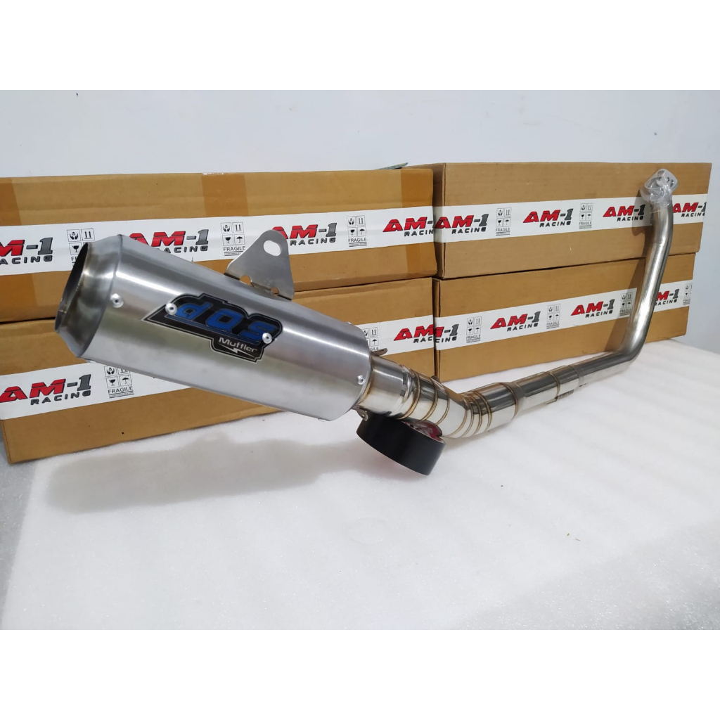 Knalpot Dos Mufler FFA Suzuki GSX R150 S150 Gsx150r Gsx150 Raider Satria Fu 150 F Fi New Injeksi Lam