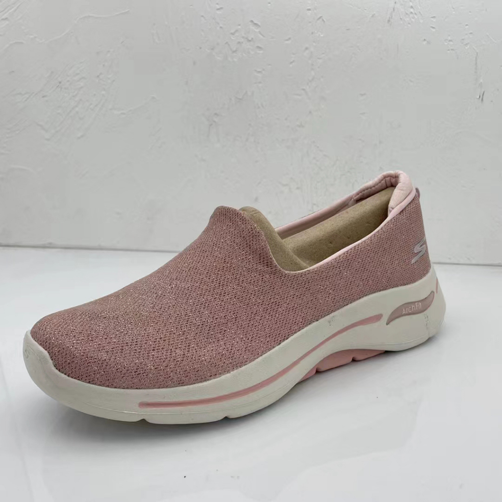 Sepatu SKECHERS sneakers wanita tanpa shoes wanita slip sepatu kasual lari