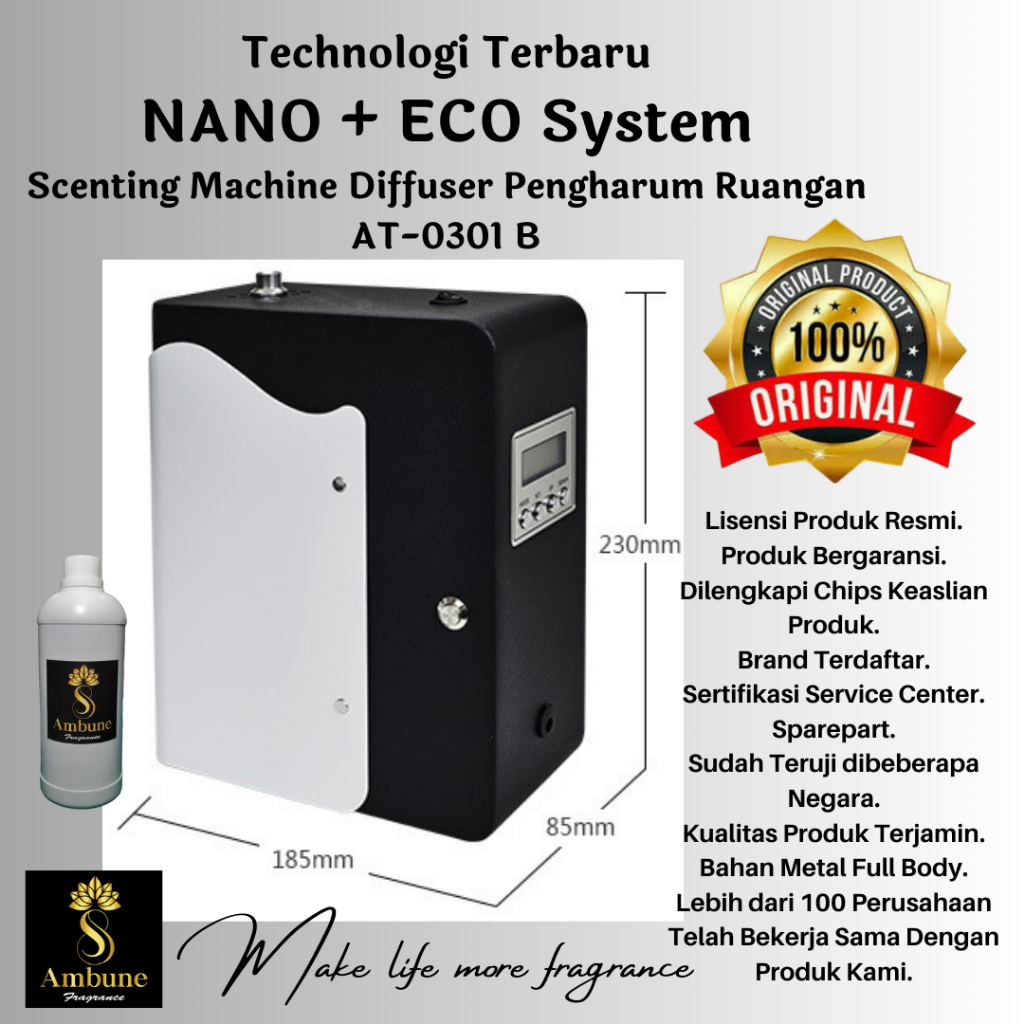 Scenting mesin Diffuser Pengharum Ruangan Ambune FJ-0401 AF