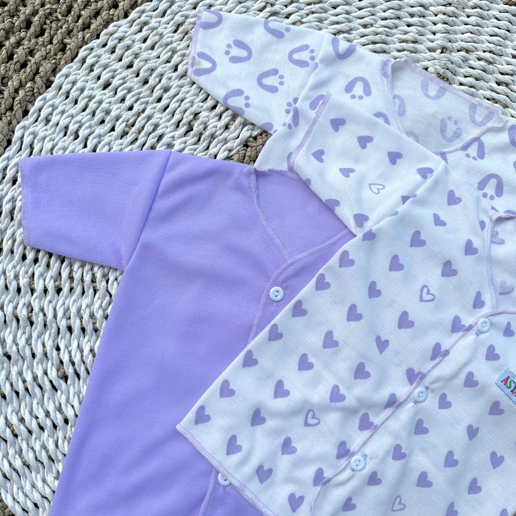 3 PCS Baju Lengan Pendek Bayi Bayi Atasan Bayi Baju Newborn Baju Bayi Baru Lahir Gift Bayi Hadiah Lahiran Bayi baju bayi lengan Pendek DNW BABY