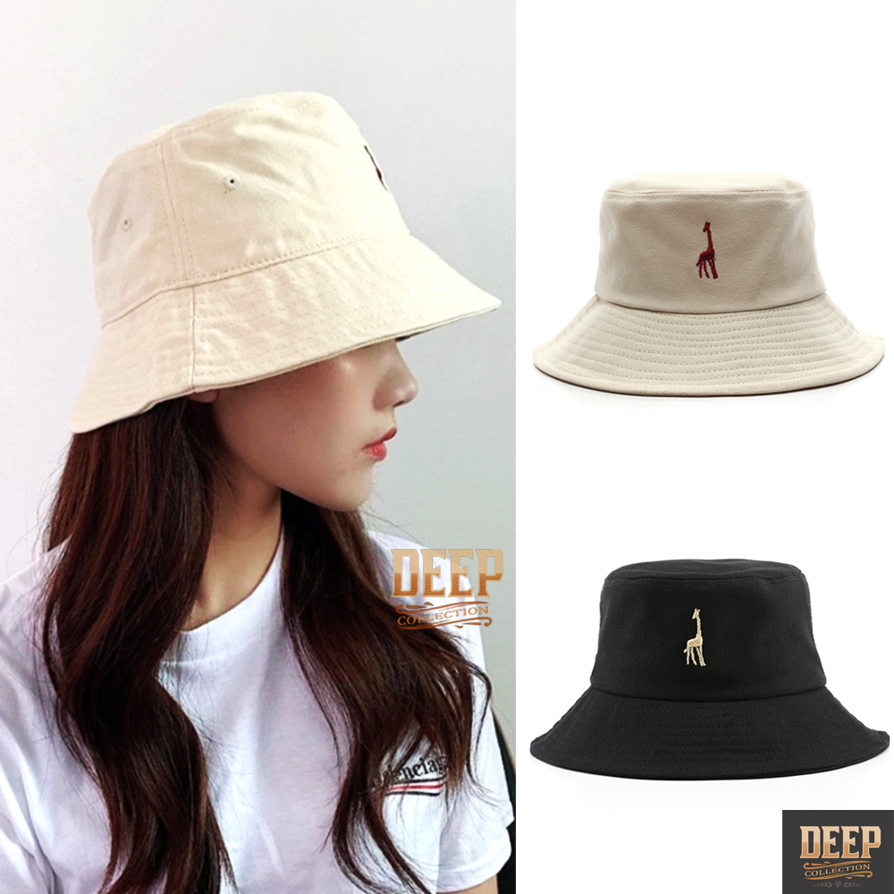 Topi Bucket Fashion Korea Pria / Wanita Dewasa | Bucket Hat Korean Style OOTD | Topi Buket Cewek Cow
