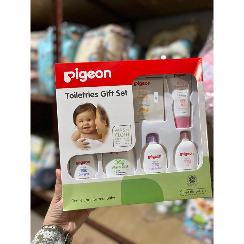 Pigeon toiletris giftset - set sabun bayi | kado bayi