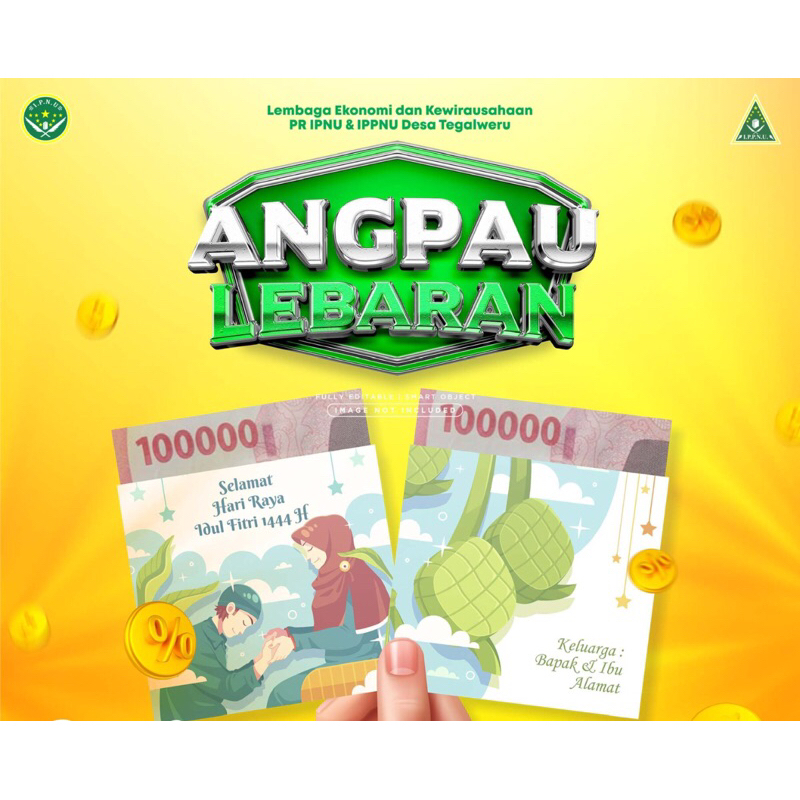 

Angpau Labaran/ Angpau Idul Fitri free custom / angpau kekinian isi 12pcs
