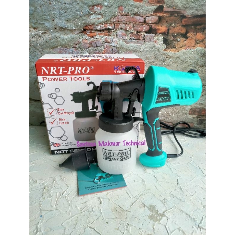 NRT PRO SE800 HD Spray Gun Spraygun Listrik Semprotan Semprot Cat Air Minyak