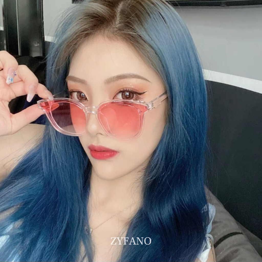 (Gratis Box Dan Lap Kacamata) Kacamata Hitam Hazel Dapat Dipakai Wanita Maupun Pria Kacamata Hitam K