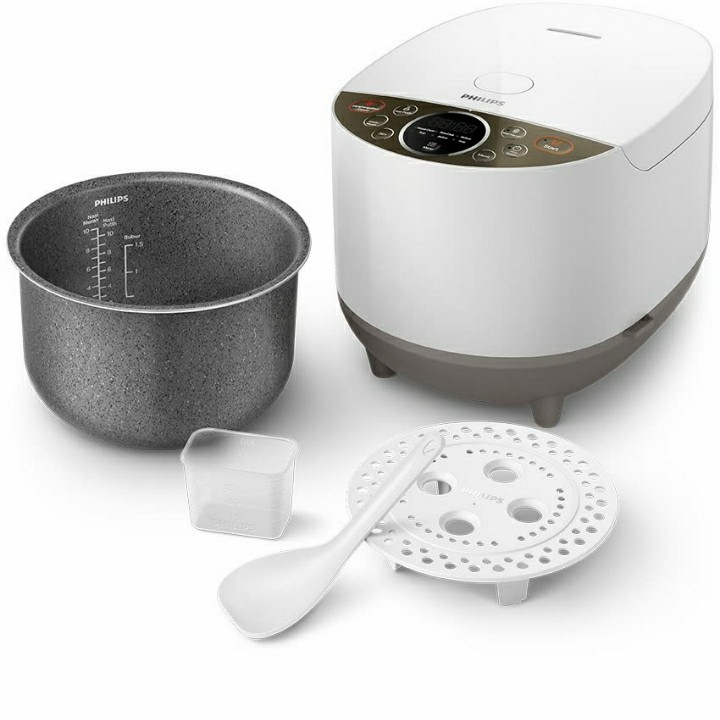 PHILIPS MAGIC COM / RICE COOKER HD 4515 / 4515 [ 1,8 LITER ] - Putih