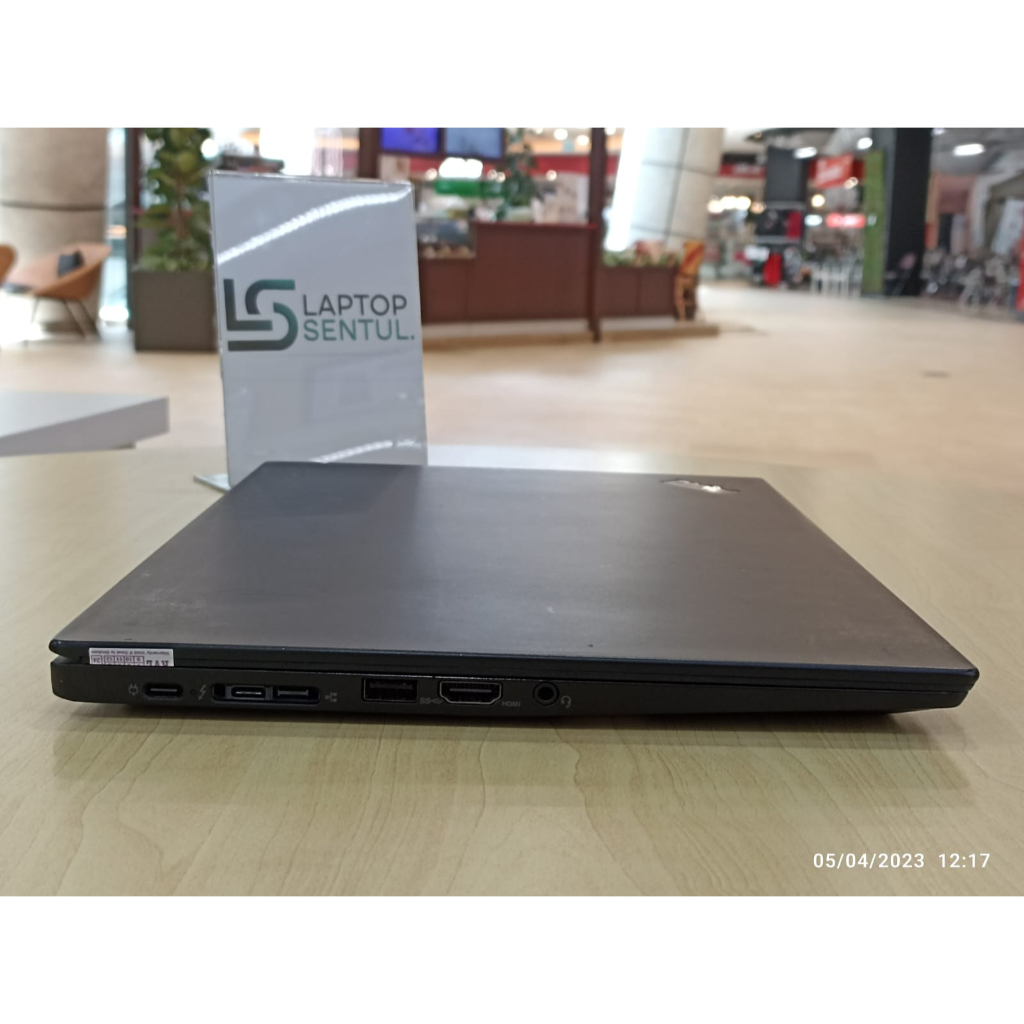 Laptop Murah Lenovo Thinkpad T490S Intel i5 8265U 8GB 512GB SSD FHD Windows 10 Pro Original