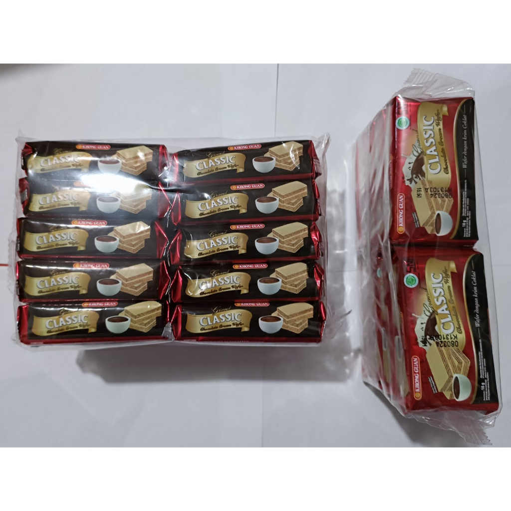 

KHONG GUAN CLASSIC WAFER 1 x 10pcs