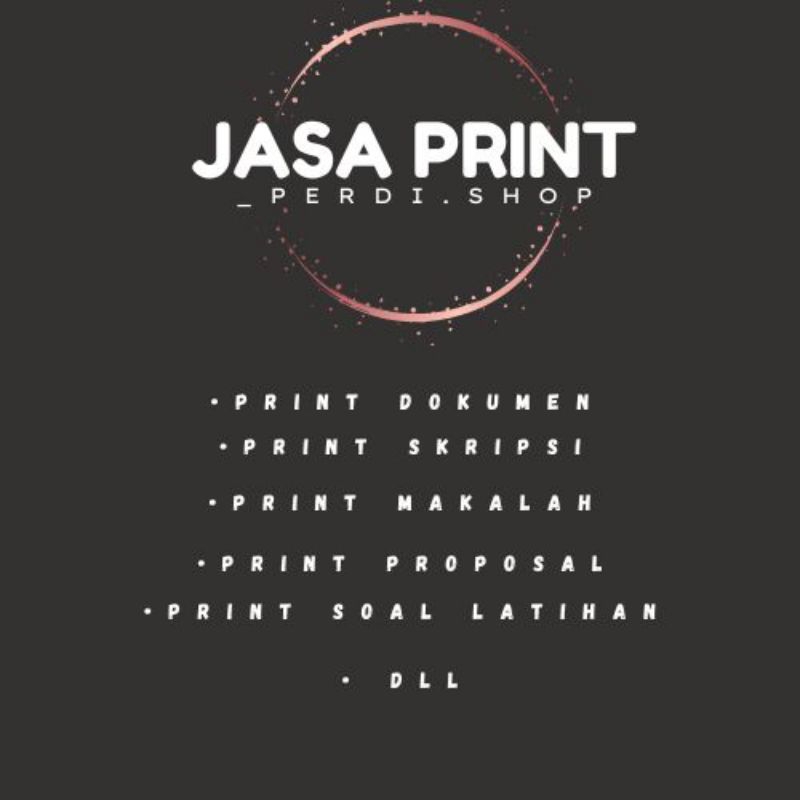 

JASA PRINT DOKUMEN