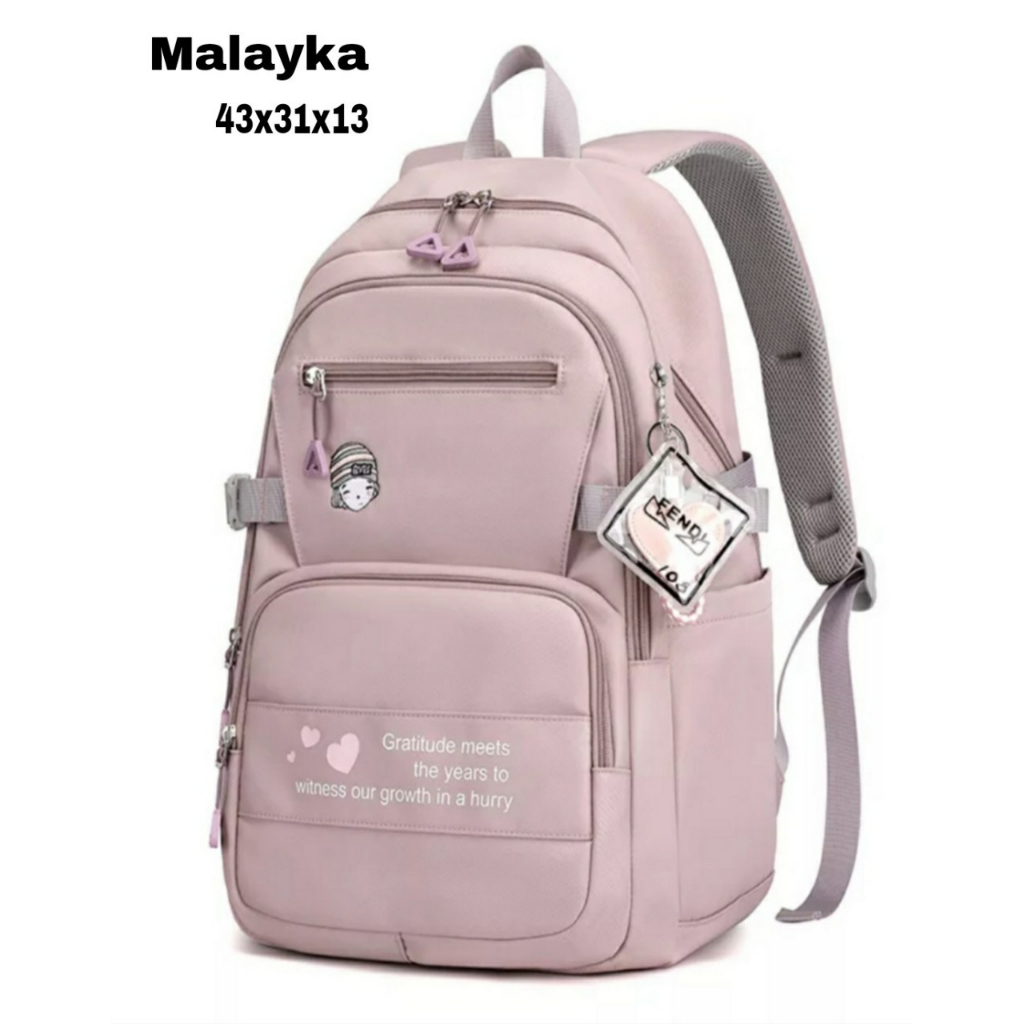 NIQABIS Tas Ransel Anak Sekolah Perempuan SD SMP HURRY