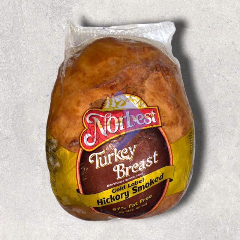 Norbest Turkey Smoked Breast Gold Label 3.85 KG / Ayam Kalkun Import USA