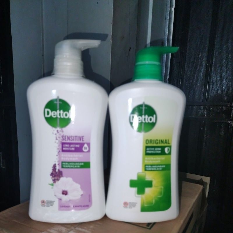 Dettol Bodywash Botol sensitiv dan original 625ml