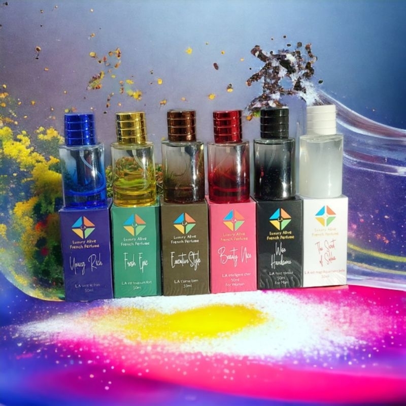 Paket sultan parfum 50ml 3 pcs bonus parfum 30ml dan 6 ml + baby gold