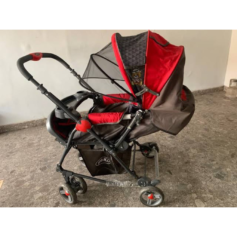 Stroller Pliko Grande Merah