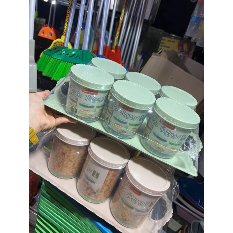 TOPLES SET CLIO MIYAGI LEBARAN + NAMPAN uk 800gr &amp; 1KG