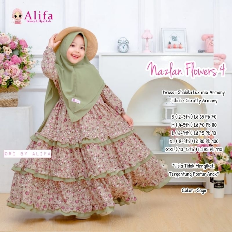 NAZLAN FLOWER VOL 4 KIDS BY ALIFA