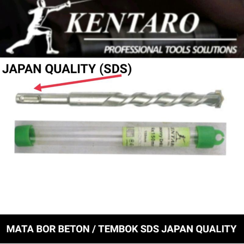 mata bor beton tembok keras TYPE SDS Kentaro Japan quality