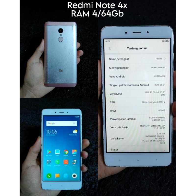 Redmi Note 4x RAM 4/64Gb