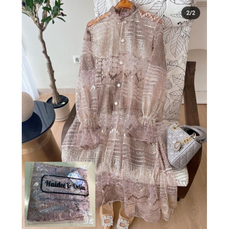 Haidee orlin Alaia Sriwijaya Deep Rose Gold