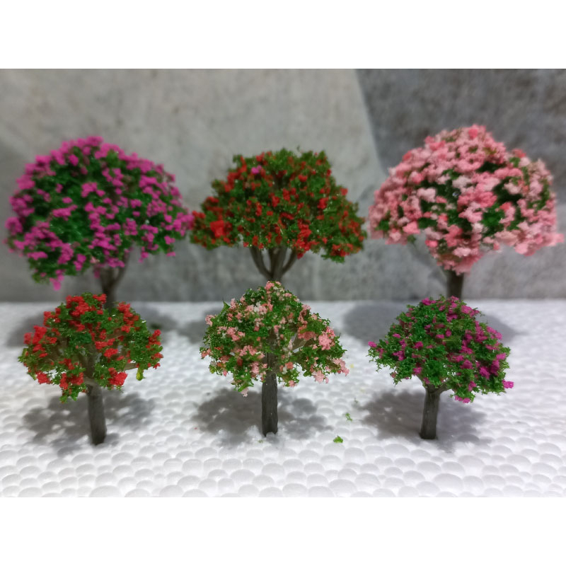 Maket Pohon Sakura Miniatur Tanaman Bunga Sakura - B79