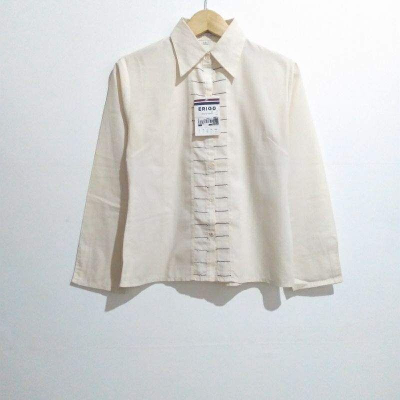 Erigo | Kemeja Pria | Kemeja Wanita | Kemeja Lengan Panjang | Kemeja Kancing | Kemeja Putih | Kemeja