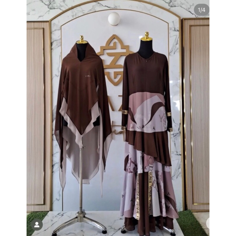 SALE…set dress yunia syari