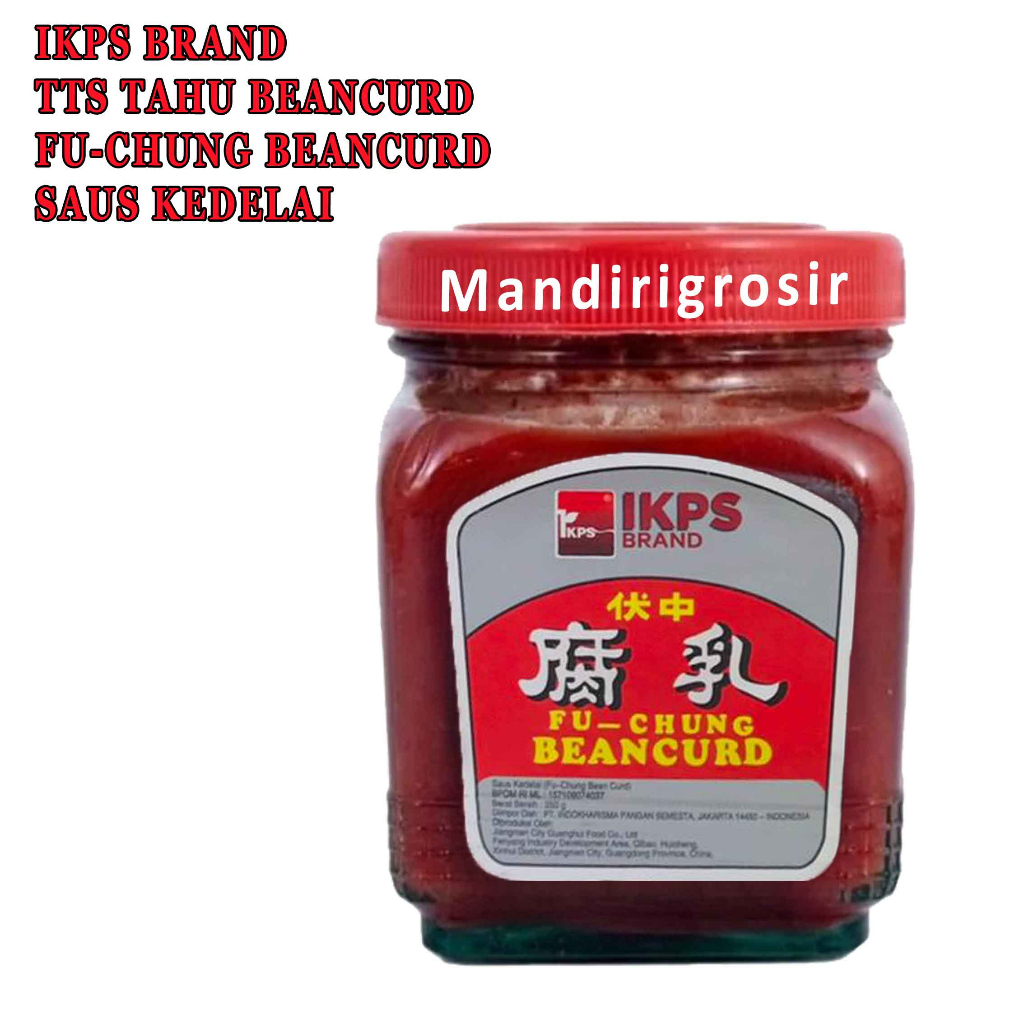 TTS Tahu Beancurd* IKPS Brand* Fu-Chung Beancurd* Saus Kedelai 250g