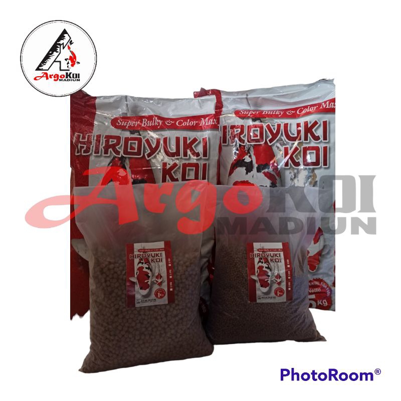 Pakan Ikan Koi HIROYUKI KOI SUPER BULKY & COLOUR MAX