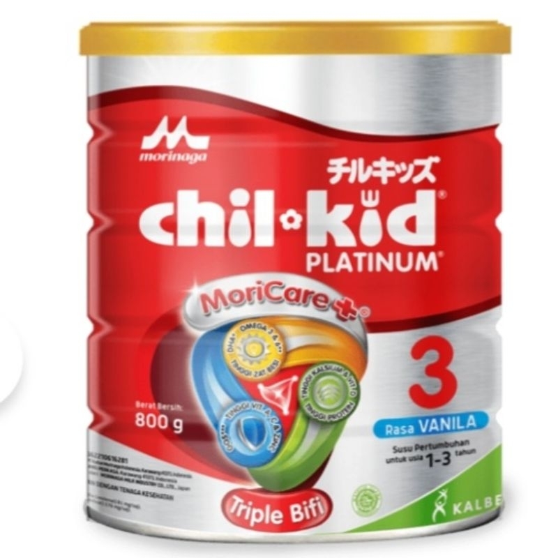 MORINAGA Chil kid Platinum 1-3 tahun 800 gr EXPEDISI