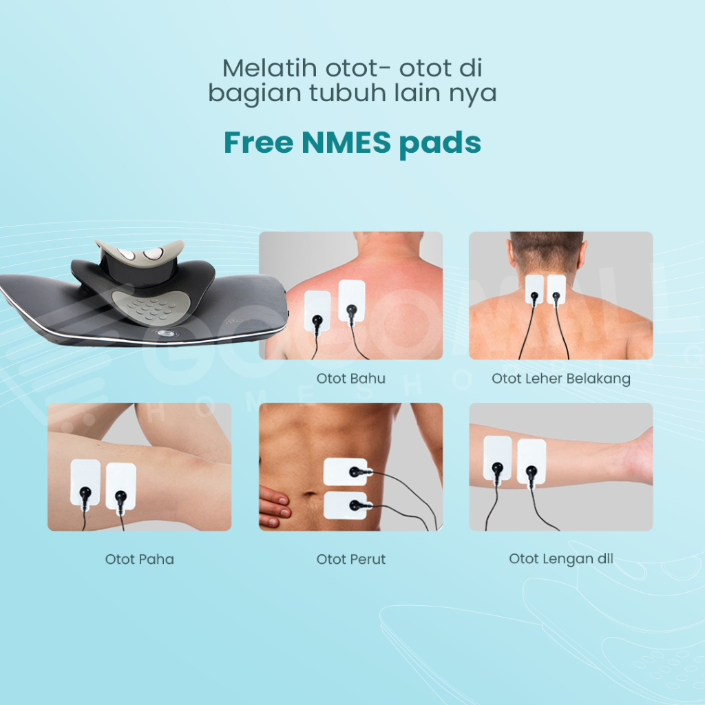 Dr. Qyu Cervical Traction Device Alat Terapi Nyeri Leher dan Saraf Kejepit Originall Bergaransi