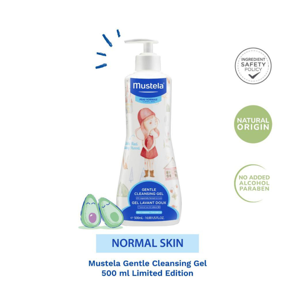 [PROMO] Mustela Gentle Cleansing Gel Hair &amp; Body LTD Sabun dan Shampo Bayi 500ml