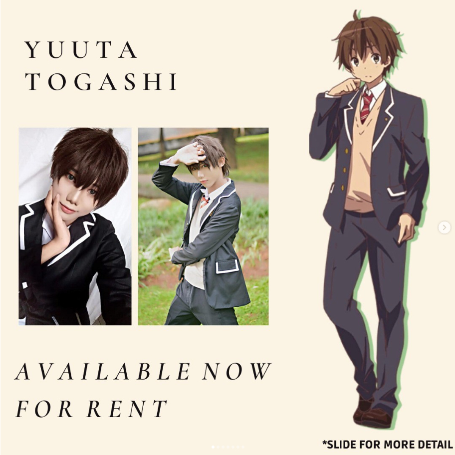 Rental Yuta Togashi - Chuunibyou Demo Koi Ga Shitai