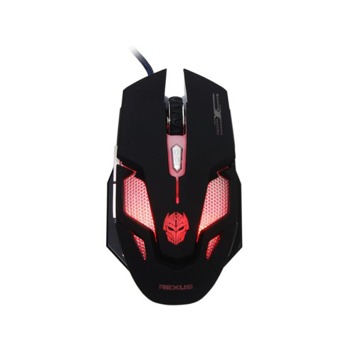 MOUSE GAMING GAME MACRO REXUS RXM TX7 TITANIX ORIGINAL RGB MINUS LENGKET