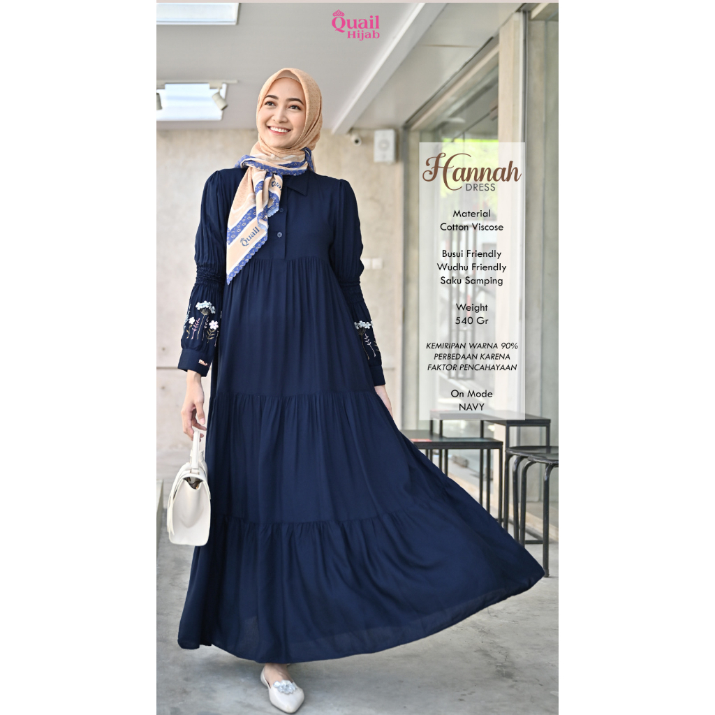 HANNAH MIDI DRESS Gamis by Quail