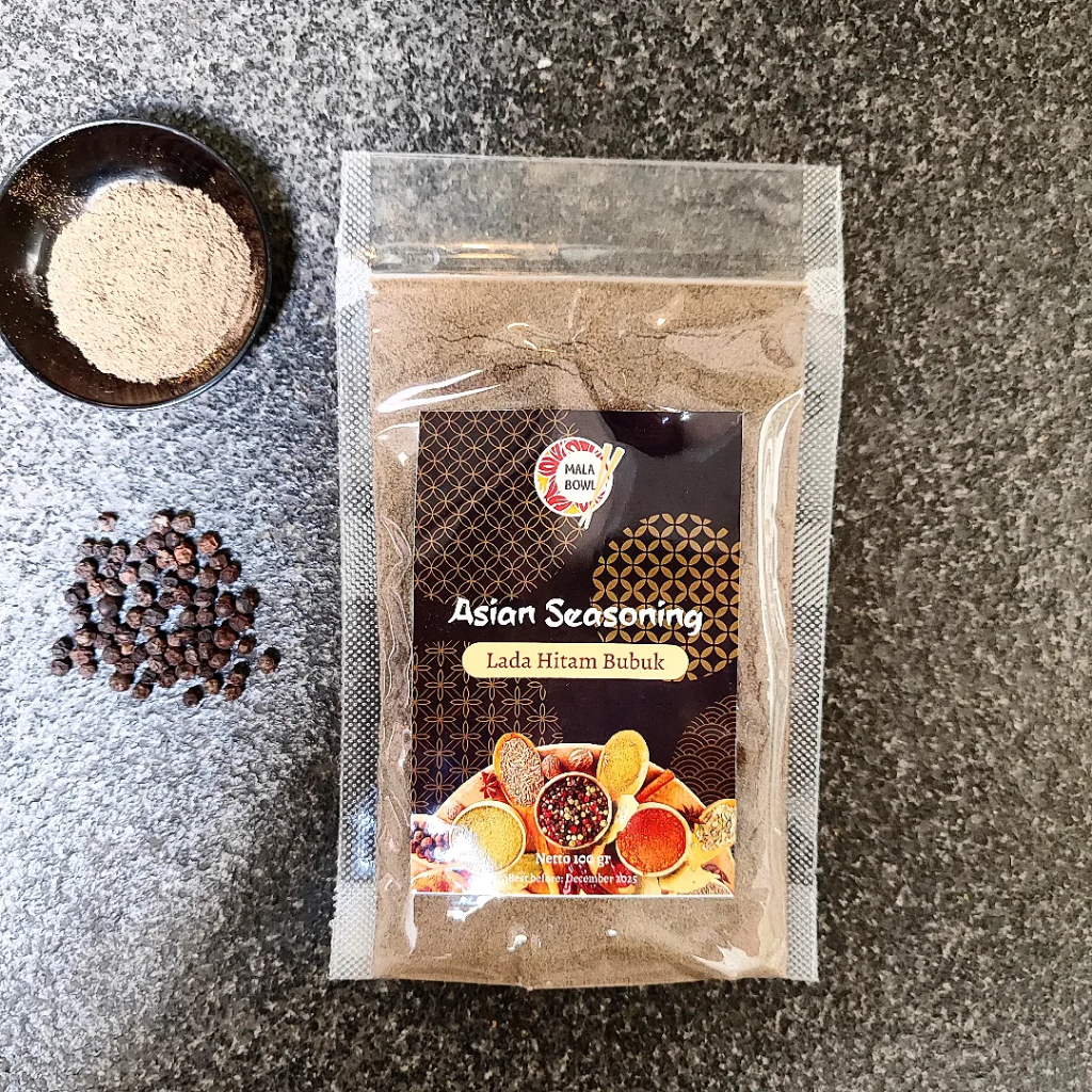 

100gr Bubuk Lada Hitam / Blackpepper Powder