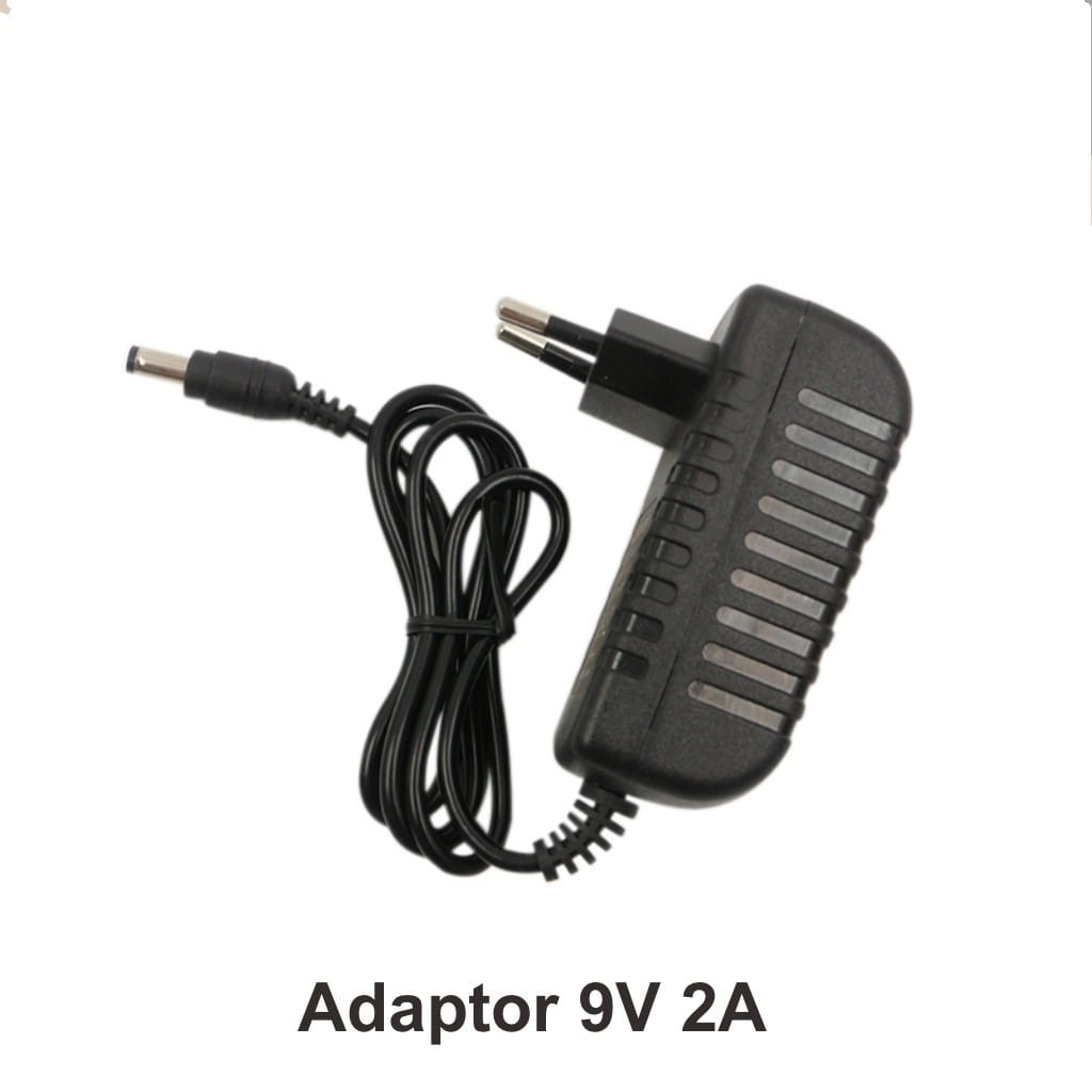 Adaptor 9v 2A Nintendo Game Gaming 9V 2A Charger Real Ampere Jack 5.5mm dan 3.5mm