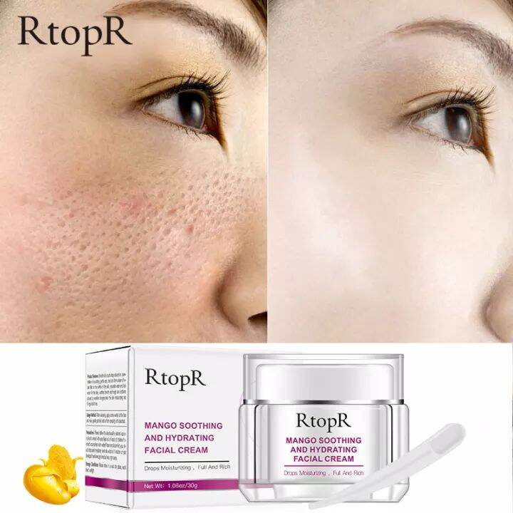 RtopR MANGO SOOTHING AND HYDRATING FACIAL CREAM