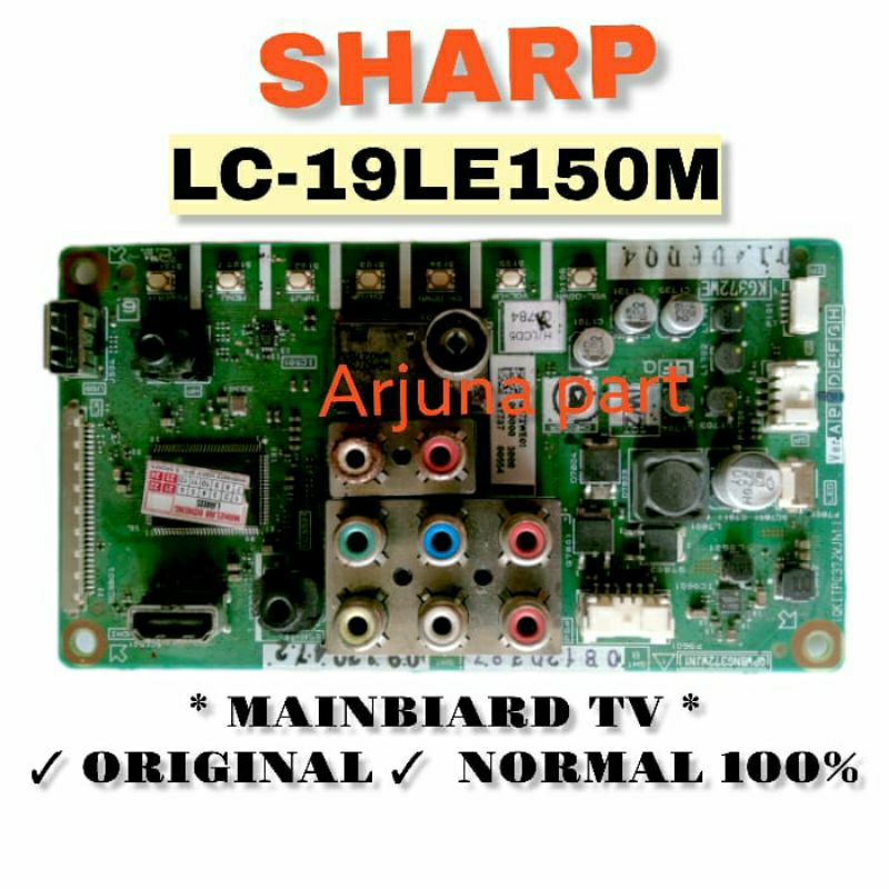 Mainboard TV sharp LC-19LE150M / MB TV sharp LC-19LE150M / MB Sharp 19LE150M / MB LC-19LE150M /  LC-