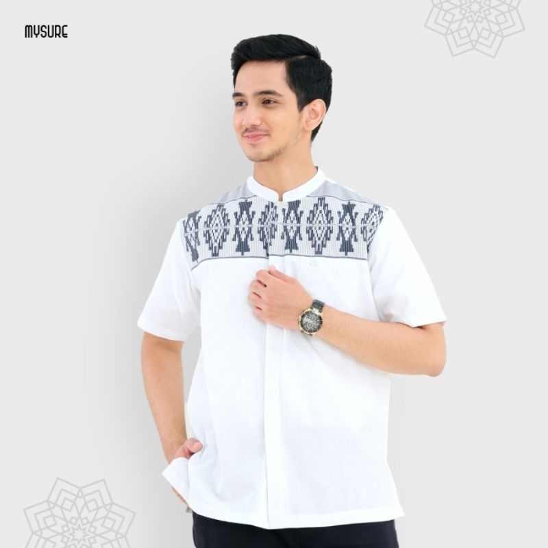 Gazala Koko 02 MYSURE / Baju Koko Muslim Dewasa / Baju Koko Lengan Pendek